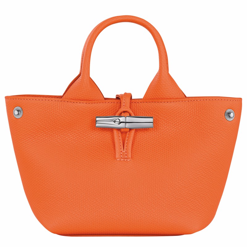 Longchamp Le Roseau XS Handtas Dames Oranje Belgium | 10278HFP017