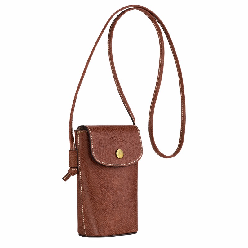 Longchamp ÉPURE Hoesje Dames Bruin Belgium | 34193HYZ035