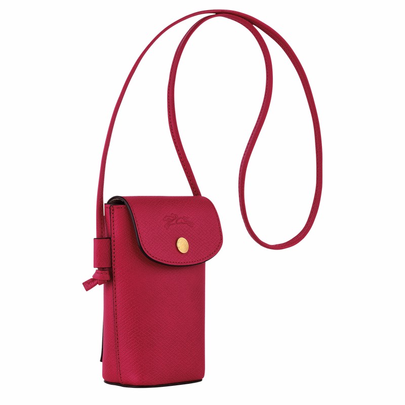 Longchamp ÉPURE Hoesje Dames Fuchsie Belgium | 34193HYZJ13