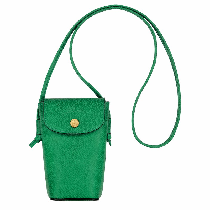 Longchamp ÉPURE Hoesje Dames Groen Belgium | 34193HYZ129