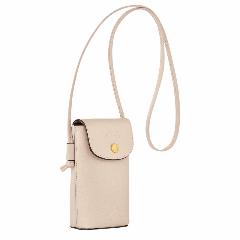 Longchamp ÉPURE Hoesje Dames Wit Belgium | 34193HYZ555