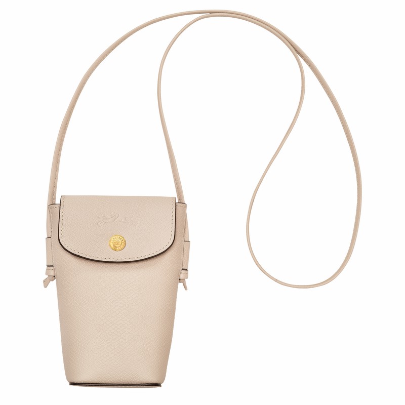 Longchamp ÉPURE Hoesje Dames Wit Belgium | 34193HYZ555