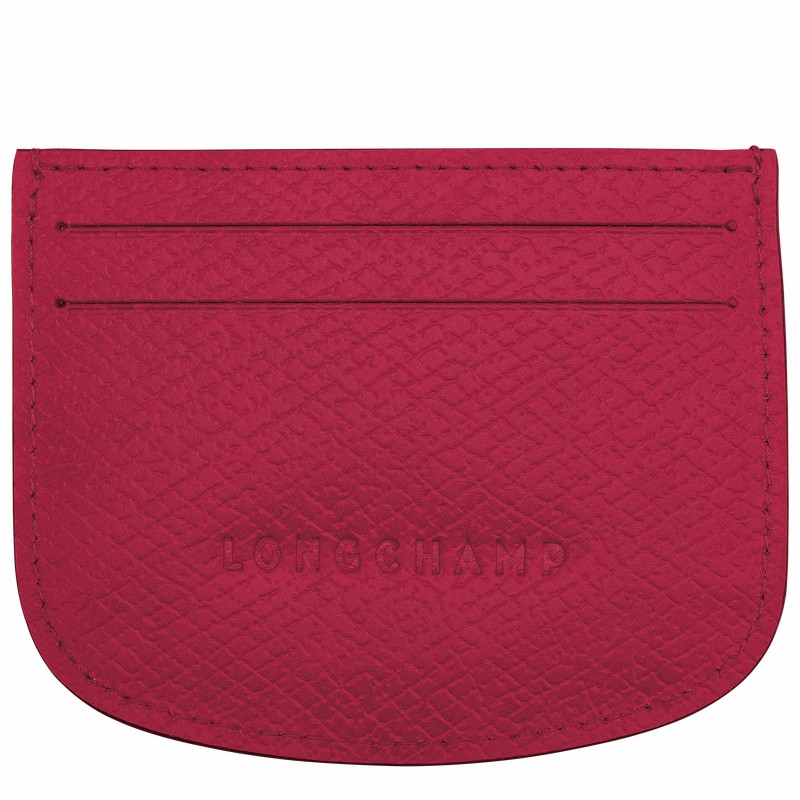 Longchamp ÉPURE Pasjeshouder Dames Fuchsie Belgium | 30031HYZJ13