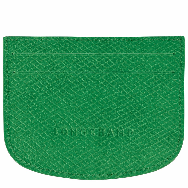 Longchamp ÉPURE Pasjeshouder Dames Groen Belgium | 30031HYZ129