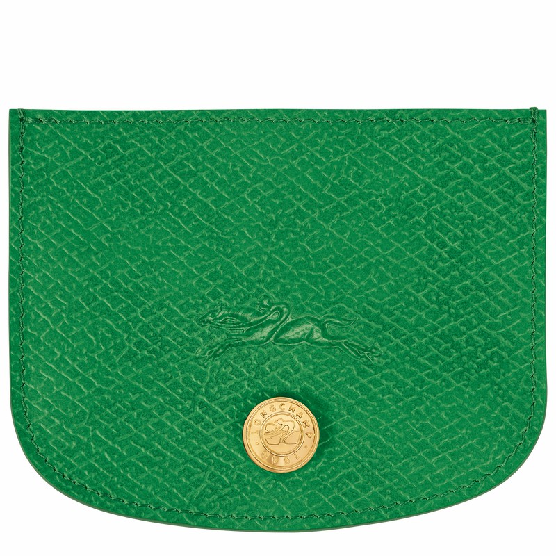 Longchamp ÉPURE Pasjeshouder Dames Groen Belgium | 30031HYZ129