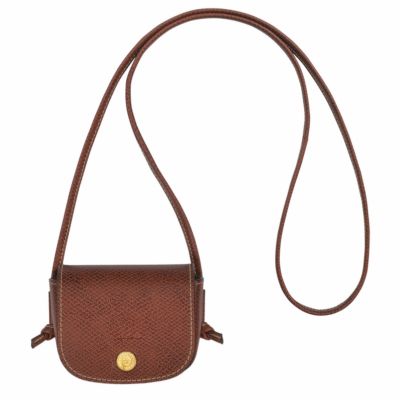 Longchamp ÉPURE Portemonnee Dames Bruin Belgium | 30027HYZ035