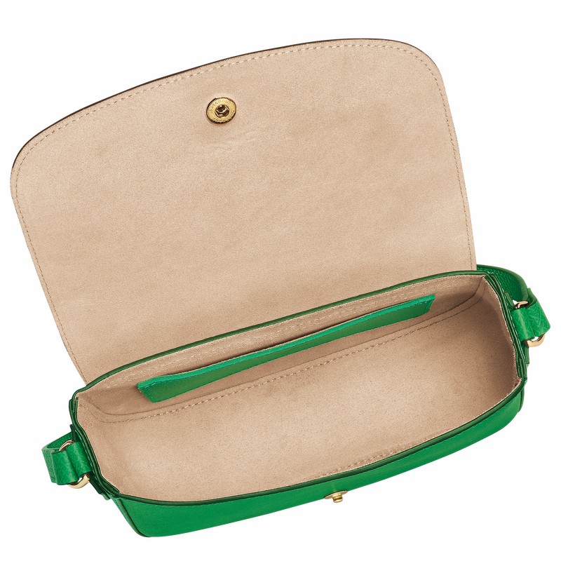 Longchamp ÉPURE S Crossbodytassen Dames Groen Belgium | 10253HYZ129