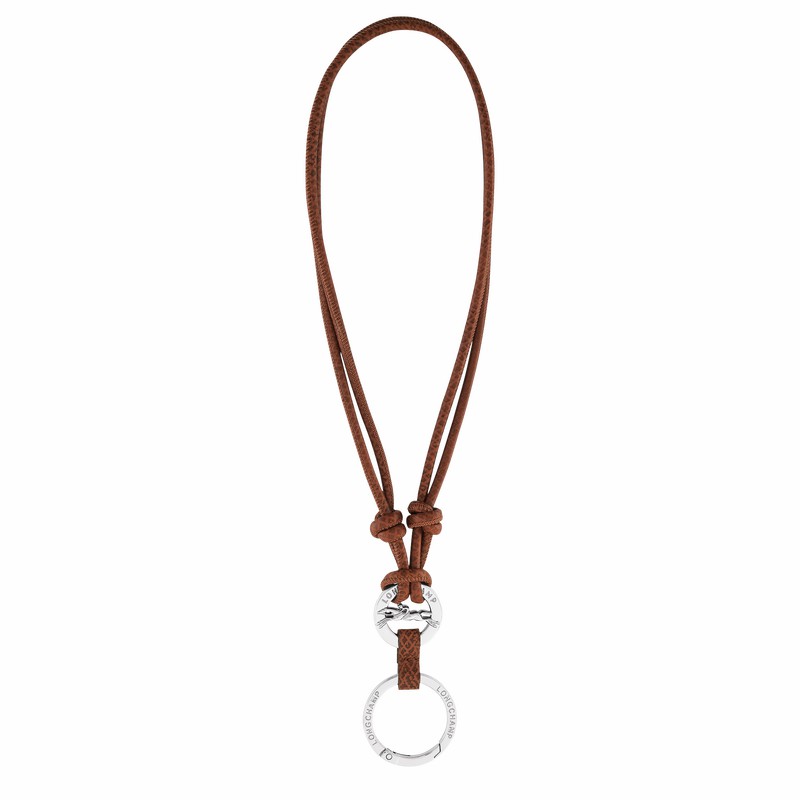 Longchamp ÉPURE Sleutelhangers Heren Bruin Belgium | 36080J02035-