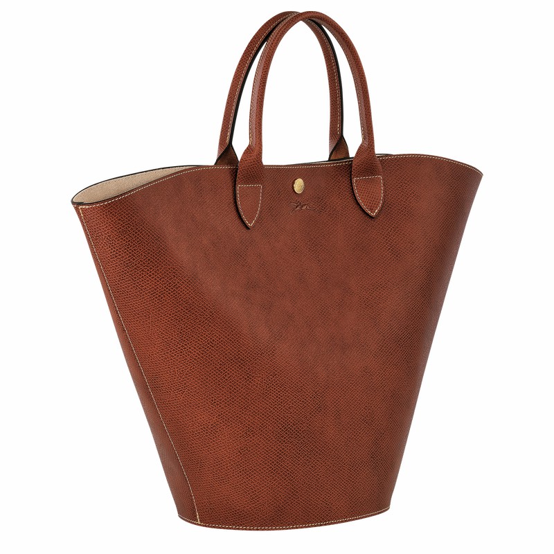 Longchamp ÉPURE XL Tote Tassen Dames Bruin Belgium | 10260HYZ035