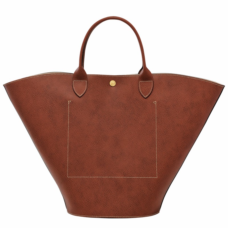 Longchamp ÉPURE XL Tote Tassen Dames Bruin Belgium | 10260HYZ035