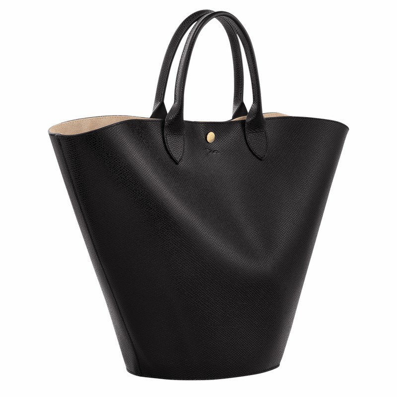 Longchamp ÉPURE XL Tote Tassen Dames Zwart Belgium | 10260HYZ001