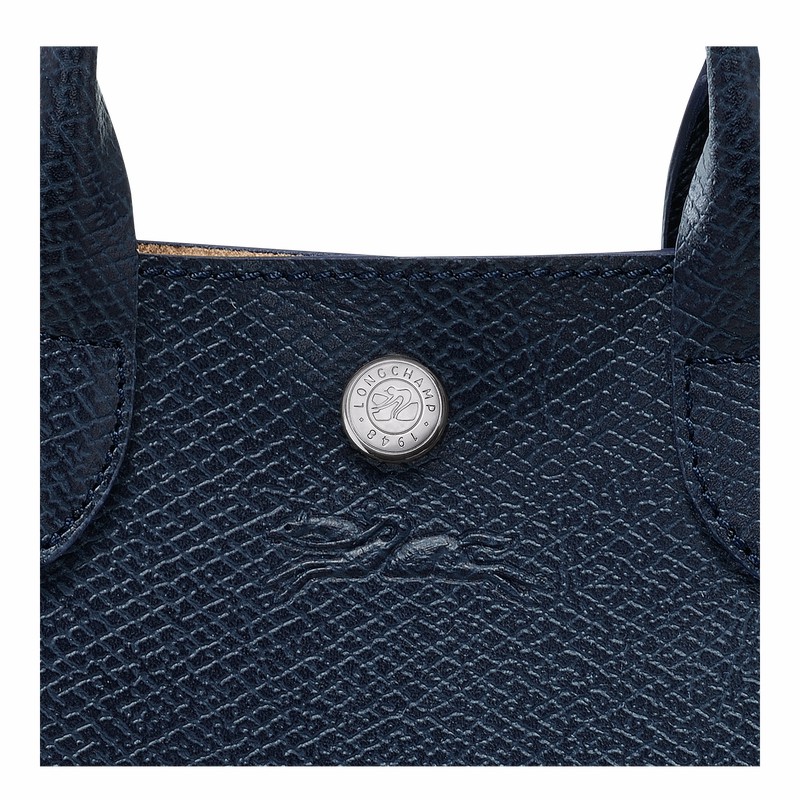 Longchamp ÉPURE XS Tote Tassen Dames Donkerblauw Belgium | 10269HFH006