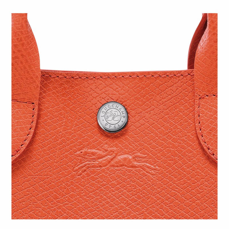 Longchamp ÉPURE XS Tote Tassen Dames Oranje Belgium | 10269HFH317