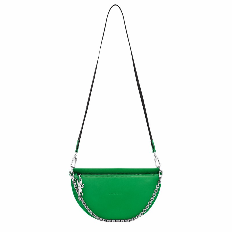 Longchamp Smile S Crossbodytassen Dames Groen Belgium | 10224HDS531