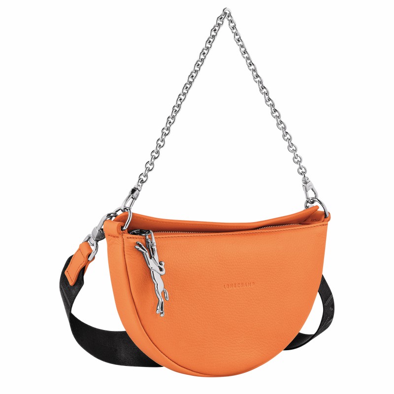 Longchamp Smile S Crossbodytassen Dames Oranje Belgium | 10224HDS217