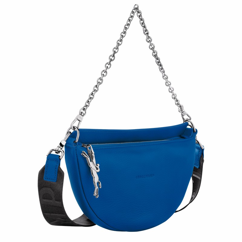 Longchamp Smile S Crossbodytassen Dames Blauw Belgium | 10224HDSI17